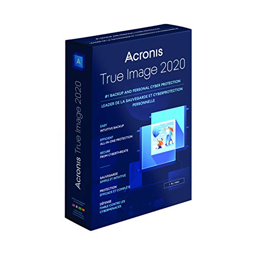 Book Cover Acronis True Image 2020 - 1 Computer