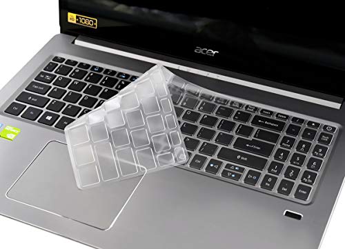 CaseBuy Ultra Thin Keyboard Cover Skin for Acer Aspire 5 Slim Laptop 15.6" A515-43 A515-54 A515-54G, Acer Aspire 5 Keyboard Cover, Aspire 5 Accessories, TPU