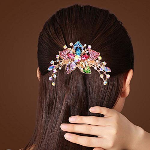 Iannan Women Headdress Hair Inserting Comb Wedding Decoration Accessories Gift Hair Pins