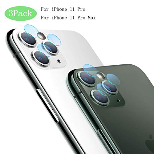 Book Cover [3-Pack] for iPhone 11 Pro/XI Pro Max Screen Protector Camera Lens, AOSOK Ultra-Thin Anti-Scratch High Definition Clear Camera Lens Protector for iPhone 11 Pro/Pro Max(5.8