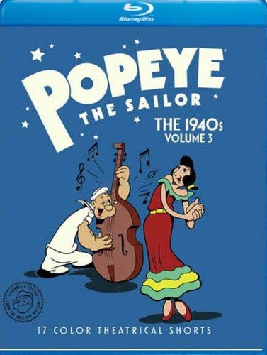 Book Cover Popeye the Sailor: The 1940s: Volume 3 [Blu-ray]