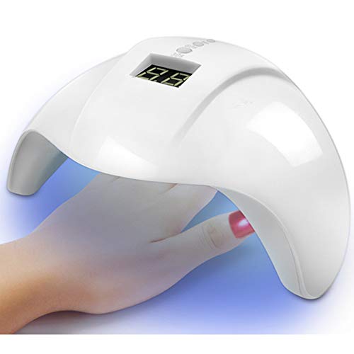 Nail Lamp, Nail Dryer, 36W Nail Curing Lamp UV LED Light for All Manicure Gel Polish with LCD Display, Timer Setting, Professional Gel Lamp, Nail Art Tools for Fingernail, Toenail, Salon