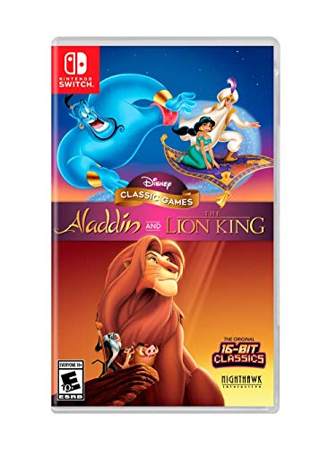Book Cover Disney Classic Games: Aladdin and the Lion King - Nintendo Switch