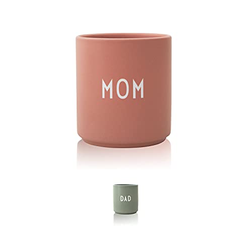 Design Letters Lieblingsbecher MOM | Kaffeebecher Porzellan | MOM Tasse | Muttertag Tasse mit Spruch | Personalisierte Geschenke Mama | Dekorativ Kaffeetasse | Tasse für Mama | Kaffeebecher Porzellan