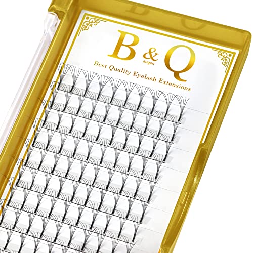 B&Q Premade Fans Eyelash Extensions 6D-C-0.07-18 Long Stem Premade Lash Extensions Fans 0.07 0.10 Pre Made Eye Lash Extension Fans C D Curl Volume Fan Lashes For Eyelash Extensions (6D-C-0.07,18)