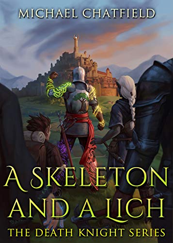 Book Cover A Skeleton and a Lich (Death Knight Book 3)