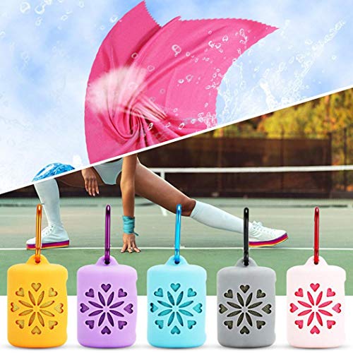 Asatr Running Jogging Gym Yoga Sports Travel Camping Quick-drying Towel Towels - Blue - One size