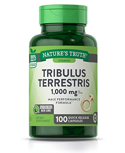 Tribulus Terrestris, 1000mg, Male Performance Formula, 100 capsules