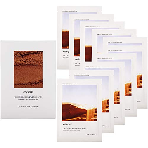 Facial Skin Care Mask - Oseque True Noble Soil Layering Mask (29ml10pcs) - Korean Beauty Face Mask