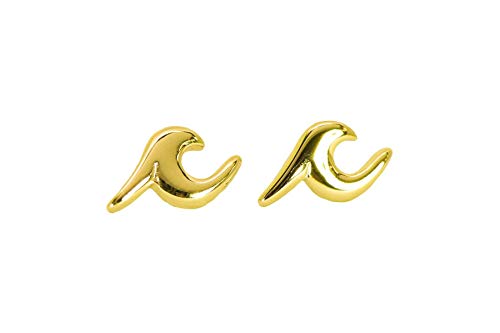Pura Vida Wave Stud Earrings