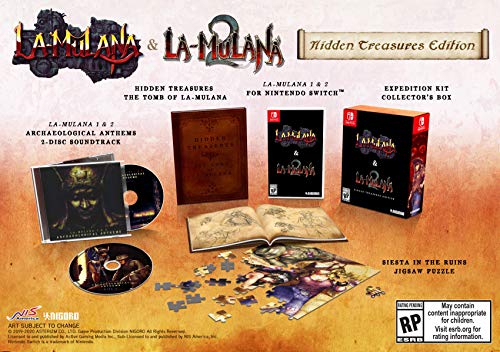 LA-MULANA 1 & 2: Hidden Treasures Edition for Nintendo Switch