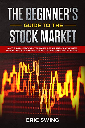 Book Cover THE BEGINNER'S GUIDE TO THE STOCK MARKET: All the rules, strategies, techniques, tips and tricks that you need to investing and trading with stocks, options, swing and day trading.