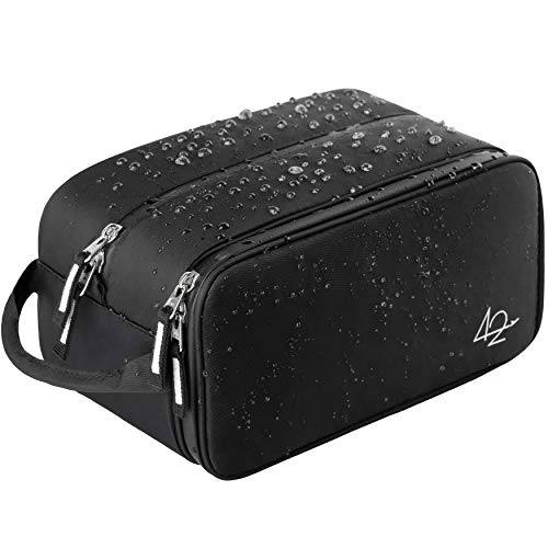 Toiletry Bag Dopp Kit for Men - Nylon Travel Toiletry Bag Waterproof Shower Cosmetic Organizer for Women Men - Travel Kit Shaving Bag for Men