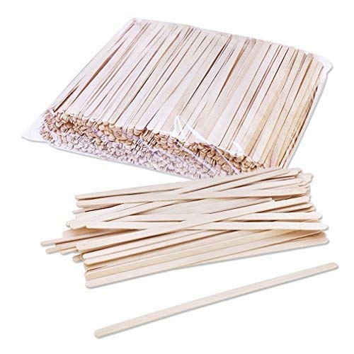 Book Cover Birch Wood Coffee / Beverage Stirrers Eco-Friendly Great For Your Coffee Nook. (1000, 5.5