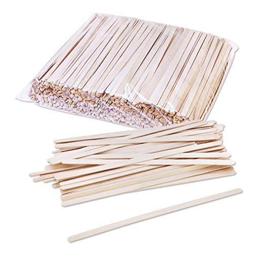 CulinWare Birch Wood Coffee/Beverage Stirrers Eco-Friendly Great For Your Coffee Nook. (1000, 5.5")
