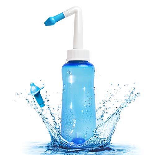 Keenhealth Nasal Wash Bottle K-NW-237 - Nasal Irrigation Bottle - Sinus Irrigation System - Nasal Rinse for Saline Nasal Spray - Sinus Rinse Bottle