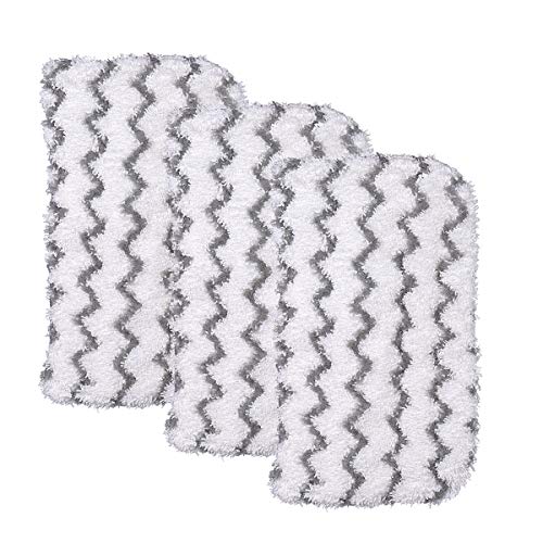 GWGP 3 PCS Microfiber Replacement Pads for Shark Steam Mop S1000 S1000A S1000C S1000WM S10001C Vacuum Cleaner Accessory