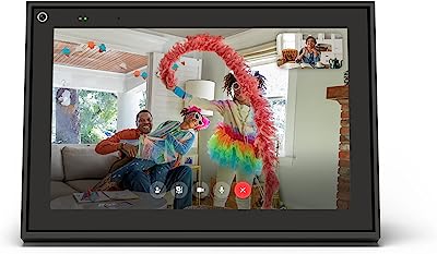 Facebook Portal - Smart Video Calling 10â€ Touch Screen Display with Alexa - Black