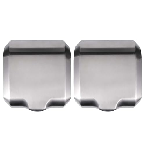 Goetland Stainless Steel Commercial Hand Dryer 1800w Automatic High Speed Heavy Duty Pack of 2