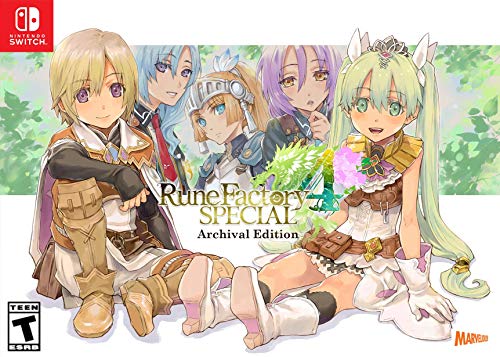 Book Cover Rune Factory 4 Special - Archival Edition - Nintendo Switch