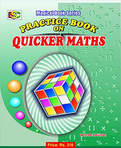 Practice Book on Quicker Maths
