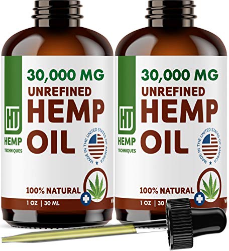 Book Cover Unrefined Hemp Seed Carrier Oil - Pure,Organic, Natural Hemp Massage Oil Cold Pressed Raw Aromatherapy Virgin Hemp Oil Body Hair Skin Nails Base Oil 1 oz 2 Pack