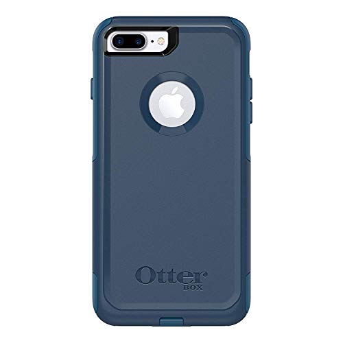 OtterBox Commuter Series Case for iPhone 8 Plus & iPhone 7 Plus (ONLY) - Bulk Packaging (Blazer Blue/Stormy SEAS Blue)