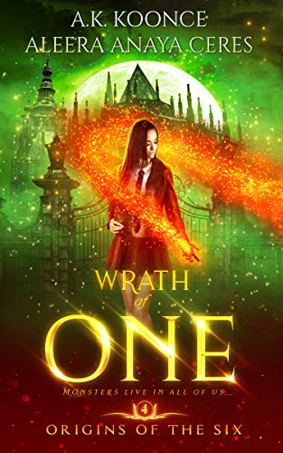 Book Cover Wrath of One: A Reverse Harem Series (The Origins of the Six Book 4)
