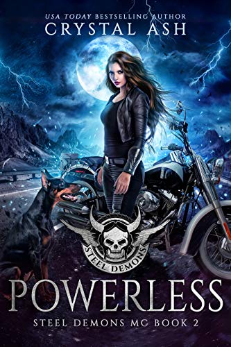 Book Cover Powerless (Steel Demons MC Book 2)