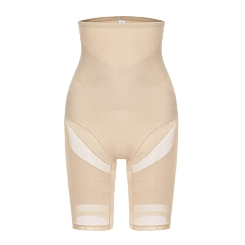 MOVWIN Tummy Control Body Shaper Shorts - High Waist Thigh Slimmer Panties Shapewear