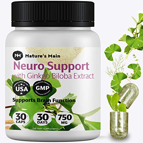 Premium Nootropics & Brain Supplement for Focus, Brain Fog, Brain Booster, Mood Enhancer Ç€ Memory Supplement for Brain, Anti Anxiety, Stress Relief with Gingko Biloba, Bacopa Monieri and More