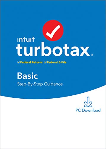 Book Cover [Old Version] TurboTax Basic 2019 Tax Software [PC Download]