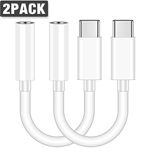 Book Cover JNDDF For OnePlus 6T /7 Pro USB C to 3.5mm [2 Pack] Headphone Adapter Type C to 3.5mm Female Adapter Cable Headphone Adapter Compatible with Huawei Mate10 Pro / P20 / Xiao Mi 8 / Mix 2 Audio Connector