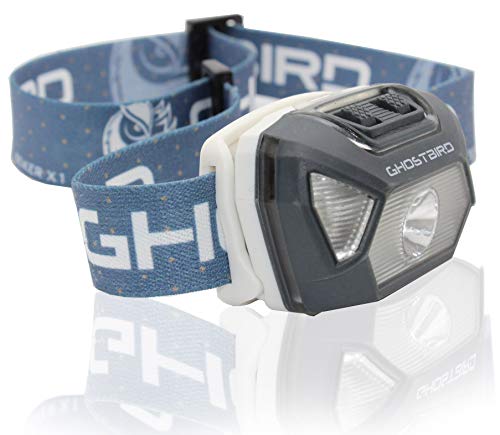 Book Cover Ghost Bird Seiker X1 Head Lamp - LED Rechargeable Cree XPE - Waterproof IPX7, Freezeproof, Smashproof Perfect for Your Running, Camping, Backpacking, Hunting, and Cycling Adventures