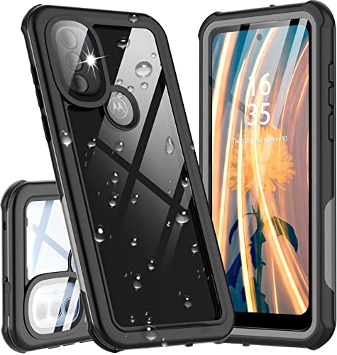 GOLDJU for Samsung Galaxy S23 Case, [4 in 1] Galaxy S23 Case with [2P Tempered Glass Screen Protector] & [Metal Ring Kickstand] Rugged Full-Body Protection Case for Samsung S23 6.1'' (Yellow)
