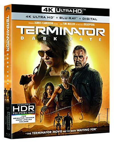 Book Cover Terminator: Dark Fate [Blu-Ray] [Region Free] (English audio. English subtitles)