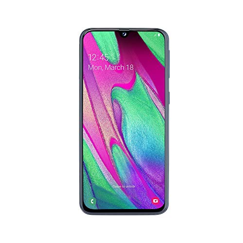 2019 Samsung Galaxy A40 Dual SIM 64GB - Black (Renewed)