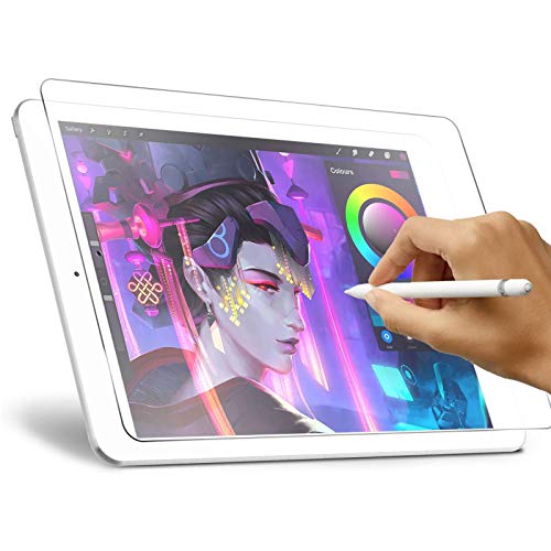 Book Cover Paperfeel Screen Protector for iPad 8th/7th Generation (10.2-Inch, 2020/2019 Model), XIRON High Touch Sensitivity No Glare Scratch for iPad 10.2 Matte Screen Protector Compatible with Apple Pencil