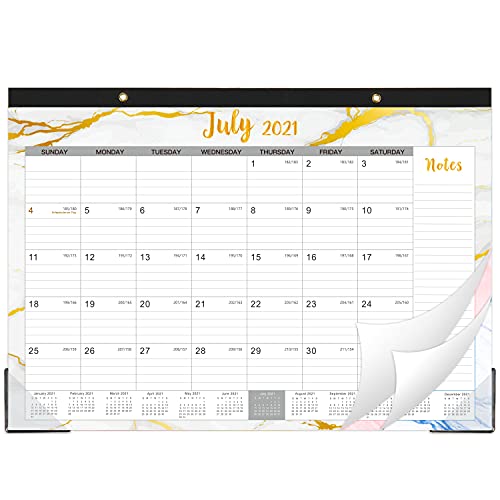 Book Cover 2020 Desk Calendar - Desk Calendar 2020 Desk/Wall Monthly Calendar Pad, 17