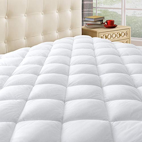 Book Cover Taupiri Full Quilted Mattress Pad Cover with Deep Pocket (8