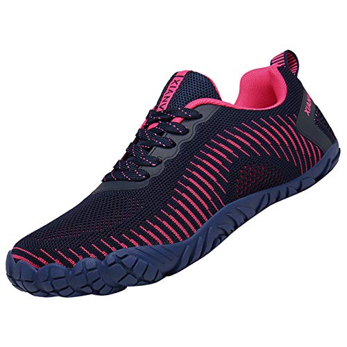 Book Cover XIANV Men Women Walking Shoes Minimalist Trail Running Barefoot Shoes Gym Lightweight Hiking Beach Water Athletic Slip-On Shoes