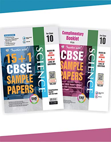 EAD 15+1 cbse sample papers for class 10 Science for 2020 examination