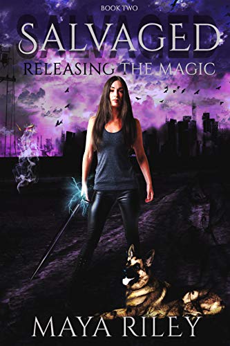 Book Cover Salvaged (Releasing the Magic Book 2)