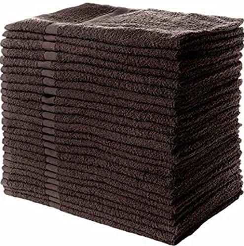 Book Cover Simpli-Magic 79223 Brown Hand Towels, Size: 16” x 27”, 12 Pack