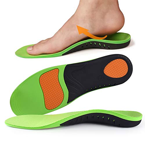 Book Cover Breathable Plantar Professional Fasciitis Insoles Arch Support Orthotic Relieve Flat Feet for Women Men and Kids Replacement Shoe Inserts