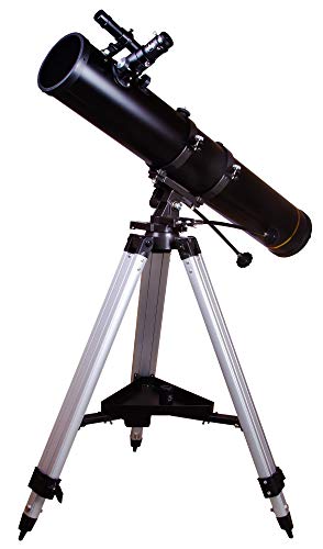 Levenhuk Skyline Base 110S Powerful Newtonian Reflector Telescope with 114mm Aperture for Astronomy Beginners