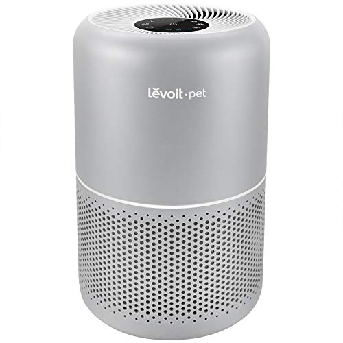 Book Cover LEVOIT Air Purifier for Home Allergies and Pets Hair, H13 True HEPA Filter for Bedroom, 24db Filtration System with ARC Formula, Remove 99.97% Odors Smoke Dust Mold Pollen, Core P350, Gray
