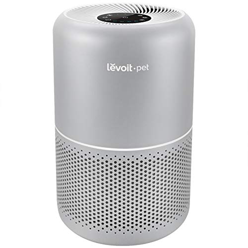 LEVOIT Air Purifier for Home Allergies and Pets Hair, H13 True HEPA Filter for Bedroom, 24db Filtration System with ARC Formula, Remove 99.97% Odors Smoke Dust Mold Pollen, Core P350, Gray