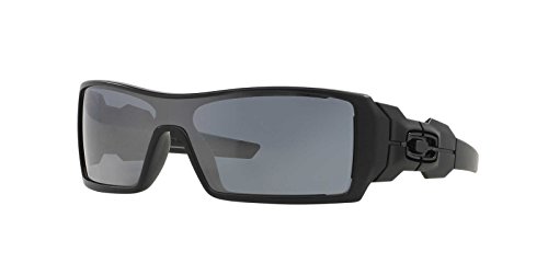 Oakley mens Oo9081 Oil Rig Rectangular Sunglasses