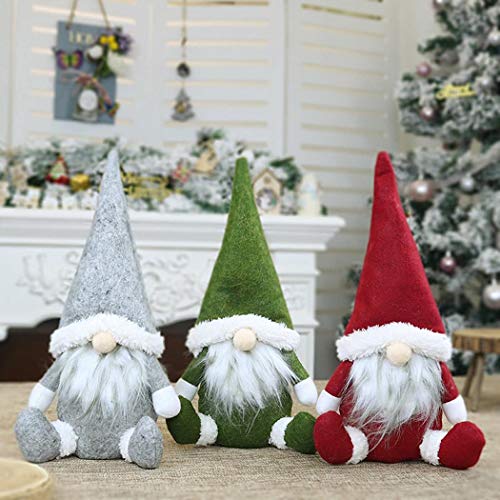 Dethler Faceless Santa Doll Window Decoration Christmas Decorations Gift Ornaments